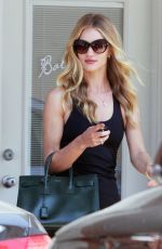 ROSIE HUNTINGTON-WHITELEY Leaves a Gym in West Hollywood