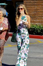 ROSIE HUNTINGTON-WHITELEZ Out and About in Malibu