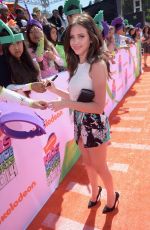 RYAN NEWMAN at 2014 Kid’s Choice Sports Awards in Los Angeles