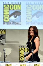 SALMA HAYEK at Horns and Everly Panel at Comic-con in San Diego