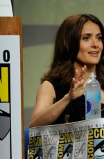 SALMA HAYEK at Horns and Everly Panel at Comic-con in San Diego