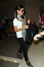 SANDRA BULLOCK Arrives ar LAX Airport in Los Angeles