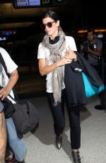 SANDRA BULLOCK Arrives ar LAX Airport in Los Angeles