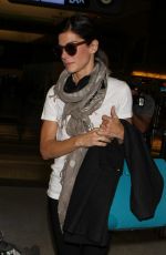 SANDRA BULLOCK Arrives ar LAX Airport in Los Angeles