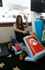SARAH SHAHI at Nintendo Lounge at Comic-con in San Diego