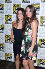 SARAH SHAHI at Person of Interest Panel at Comic-con in San Diego