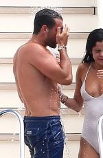 SELENA GOMEZ and CARA DELEVINGNE at a Yacht in St. Tropez
