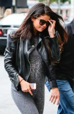 SELENA GOMEZ Arrives at Her Hotel in New York