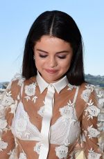 SELENA GOMEZ at a Press Conference at Ischia Global Film and Music Festival