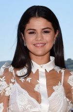SELENA GOMEZ at a Press Conference at Ischia Global Film and Music Festival