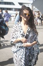 SELENA GOMEZ in Swimsuit on a Boat in St Tropez