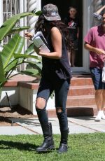 SELENA GOMEZ Leaves Ger Acting Coach in Los Angeles