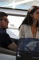 SELENA GOMEZ Leaves Hotel Della Regina Isabella in Ischia