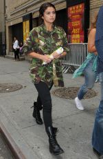 SELENA GOMEZ Out and About in New York
