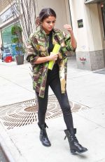SELENA GOMEZ Out and About in New York