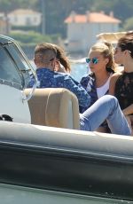 SELENA GOMEZ Out and About in Saint-Tropez