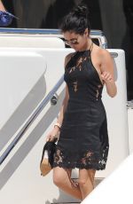 SELENA GOMEZ Out and About in Saint-Tropez