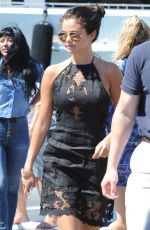 SELENA GOMEZ Out and About in Saint-Tropez
