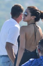 SELENA GOMEZ Out and About in Saint-Tropez