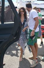 SELENA GOMEZ Out and About in St Tropez