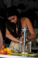 SELENA GOMEZ Out in Ischia