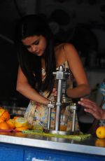 SELENA GOMEZ Out in Ischia
