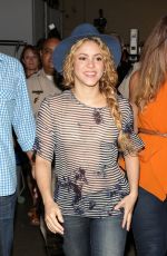SHAKIRA at Univision’s Despierta america in Miami