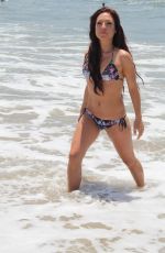 SHARNA BURGESS in Bikini on the Beach in Malibu