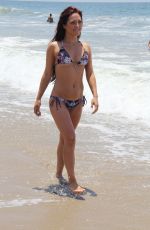 SHARNA BURGESS in Bikini on the Beach in Malibu