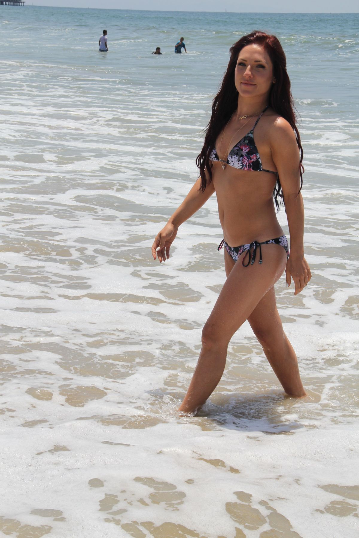 Sharna Burgess In Bikini On The Beach In Malibu Hawtcelebs