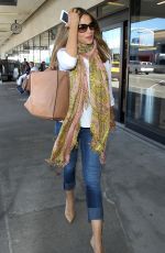 SOFIA VERGARA Arrives at LAX Airport