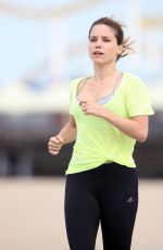 SOPHIA BUSH in Tights Working Out in Santa Monica