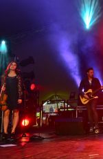SOPHIE ELLIS BEXTOR Performs at Cornbury Festival in Oxfordshire