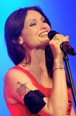 SOPHIE ELLIS BEXTOR Performs at Cornbury Festival in Oxfordshire