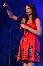 SOPHIE ELLIS BEXTOR Performs at Cornbury Festival in Oxfordshire