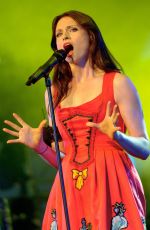 SOPHIE ELLIS BEXTOR Performs at Cornbury Festival in Oxfordshire