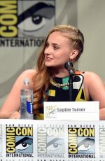 SOPHIE TURNER at Game of Thrones Panel at Comic-con in San Diego
