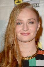 SOPHIE TURNER at Game of Thrones Panel at Comic-con in San Diego