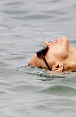 SYLVIE VAN DER VAART in Bikini at a Beach in Saint-tropez