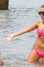 SYLVIE VAN DER VAART in Bikini at a Beach in Saint-tropez