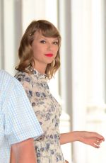 TAYLOR SWIFT in Dress Leaves a Gym in New York