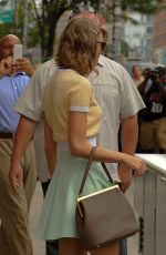 TAYLOR SWIFT in Short Skirt Out in New York 0107