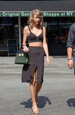 TAYLOR SWIFT in Tank Top Out in New York