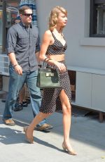 TAYLOR SWIFT in Tank Top Out in New York