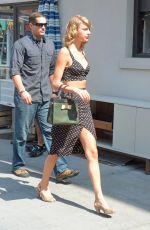 TAYLOR SWIFT in Tank Top Out in New York
