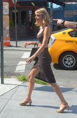 TAYLOR SWIFT in Tank Top Out in New York