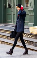 TAYLOR SWIFT Leaves Her Apartment in Tribeca 2605