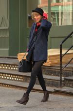TAYLOR SWIFT Leaves Her Apartment in Tribeca 2605