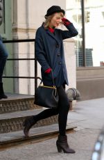 TAYLOR SWIFT Leaves Her Apartment in Tribeca 2605