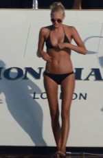 TONI GARRN in Bikini at a Yacht in Ibiza